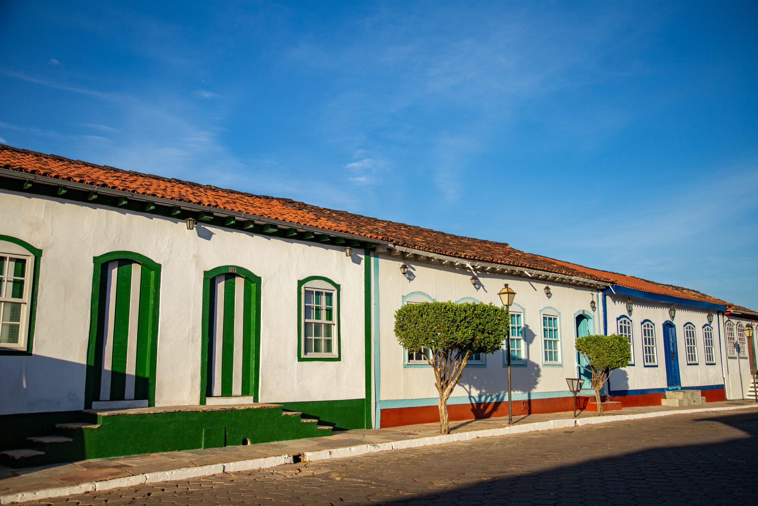 Casas Coloniais em Pirenópolis, Goiás.